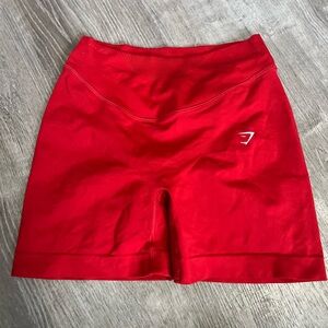 Gymshark Red Athletic Women's Shorts